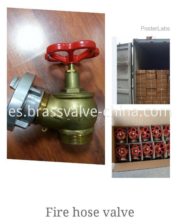 brass fire hose valve